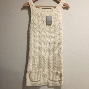 NWT Anthropologie Far Away From Close knit dress